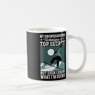 My Snowboarding Technique Snowboard Coffee Mug