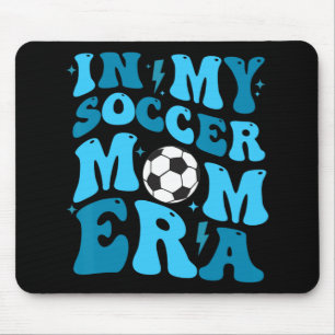 My Soccer Mom Era Retro Soccer Mom Life Mothers Da Mouse Pad
