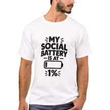 My Social Battery Is At 1 Percent Introvert