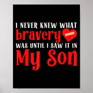 My Son Chd Warrior Mother Congenital Heart Disease Poster