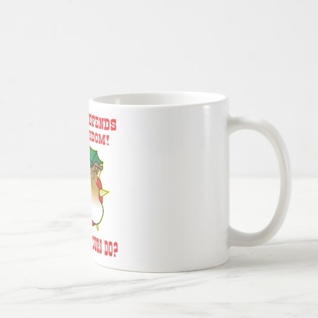 My Son Defends Our Freedom What Does Yours Do Coffee Mug (Right)