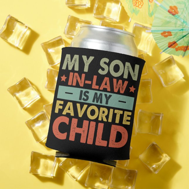My Son In Law Is My Favourite Child Family Groovy Can Cooler (In Situ Summer)