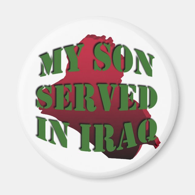 My Son Iraq Magnet (Front)