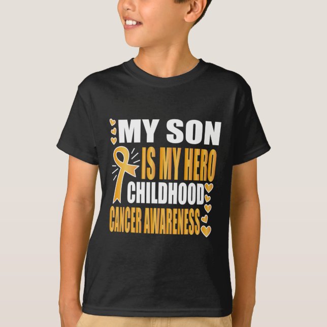 My Son Is My Hero  T-Shirt (Front)