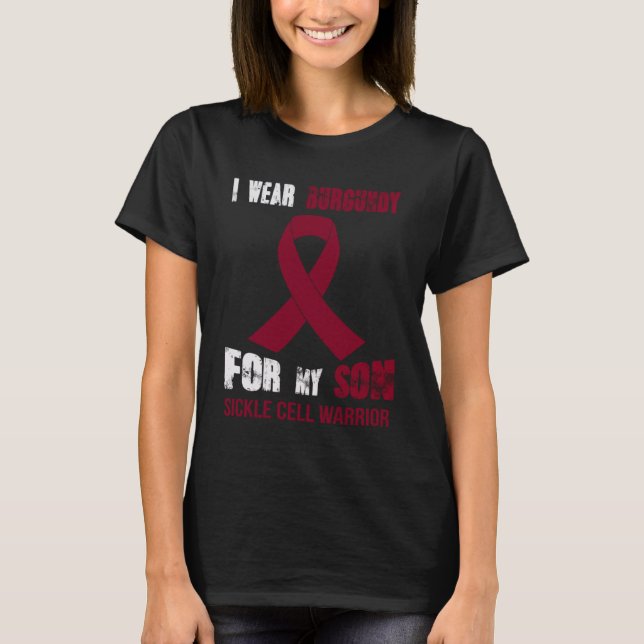 MY SON  MY SICKLE CELL WARRIOR T-Shirt (Front)