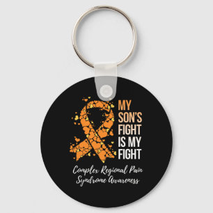 My Son’s Fight Complex Regional Pain Syndrome Awar Keychain