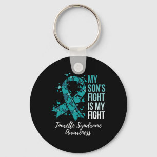 My Son’s Fight Is My Fight Tourette Syndrome Aware Keychain