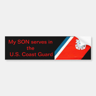 my son serves the USCG Bumper Sticker