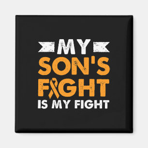 My Son's Fight Leukaemia Awareness Beat Cancer Mom Magnet