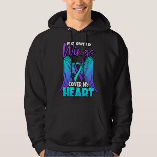 My Sons Wing Cover My Heart Suicide Prevention Hoodie