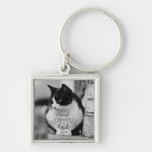 My Soul Finds Rest - Ps 62:1 Keychain
