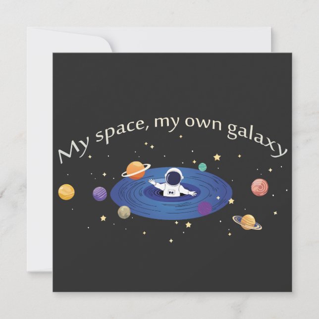 My Space, My Own Galaxy (Front)