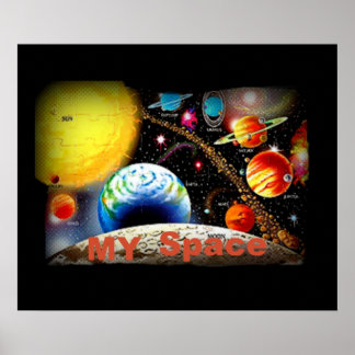 my space puzzled poster