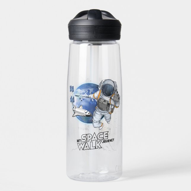 My spacewalk Journey | 25oz Water Bottle (Front)