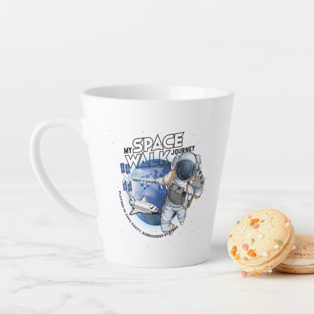 My spacewalk Journey | Latte Mug (In Situ)