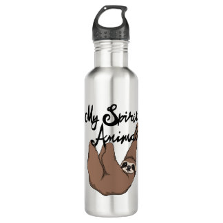 My Spirit Animal Cute Sloth 710 Ml Water Bottle