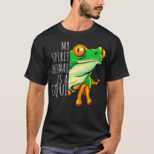 My Spirit Animal is a Coqui Boricua Puerto Rico  T-Shirt