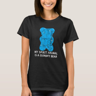 My Spirit Animal Is A Gummy Bear Fruity Candy Men  T-Shirt
