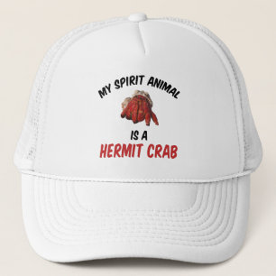 My Spirit Animal Is A Hermit Crab Trucker Hat