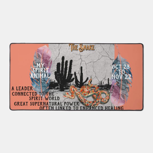 "My Spirit Animal" Le Serpent Oct - Nov (Recto)