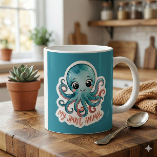 My Spirit Animal Octopus Mug