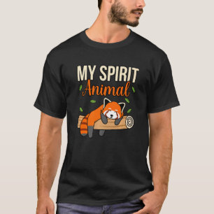 My Spirit Animal Red Pandas Cute Pet Panda Graphi T-Shirt