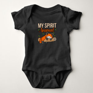 My Spirit Animal Red Pandas Cute Pet Panda Lover G Baby Bodysuit