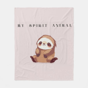 My Spirit Animal — Sloth Blanket