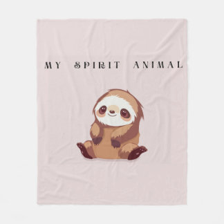 My Spirit Animal — Sloth Blanket