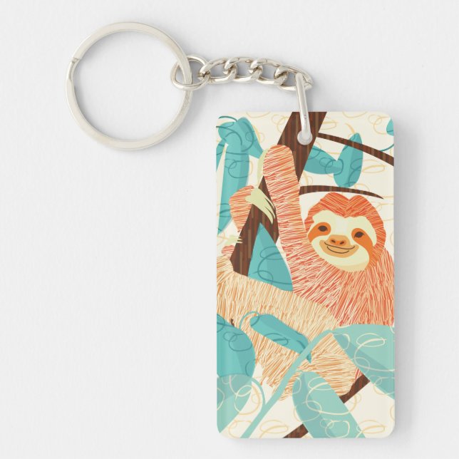 My Spirit Animal Sloth Keychain (Front)