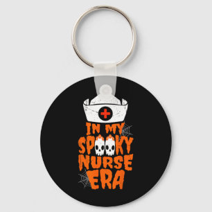 My Spooky Nurse Era Funny Halloween Witchy Spooky Keychain