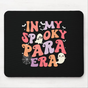 My Spooky Para Era Halloween Retro Groovy Ghost Pa Mouse Pad