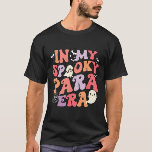 My Spooky Para Era Halloween Retro Groovy Ghost Pa T-Shirt
