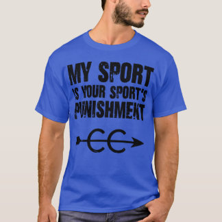 My Sport Is Your Sports Punishment girl vintage T-Shirt