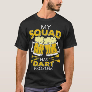 My Squad Dart Player Squad Pub Squad african army  T-Shirt