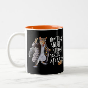 My Squirrel Nuts Two-Tone Coffee Mug