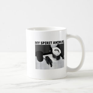 My Srit Animal Funny Drunk Raccoon Meme Coffee Mug