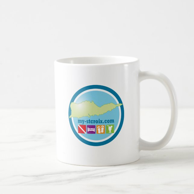 My St Croix Logo swag Coffee Mug (Right)