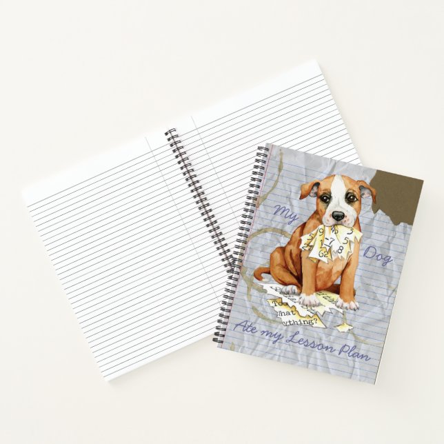 My Stafford Ate My Lesson Plan Notebook (Inside)
