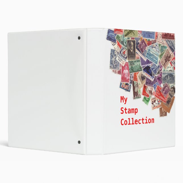 My stamp collection binder (Background)