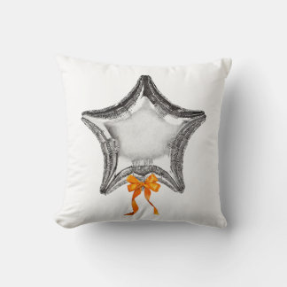 'My Star' Happy Balloon Throw Pillow