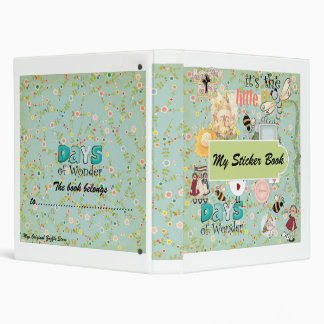 My Sticker Book binder