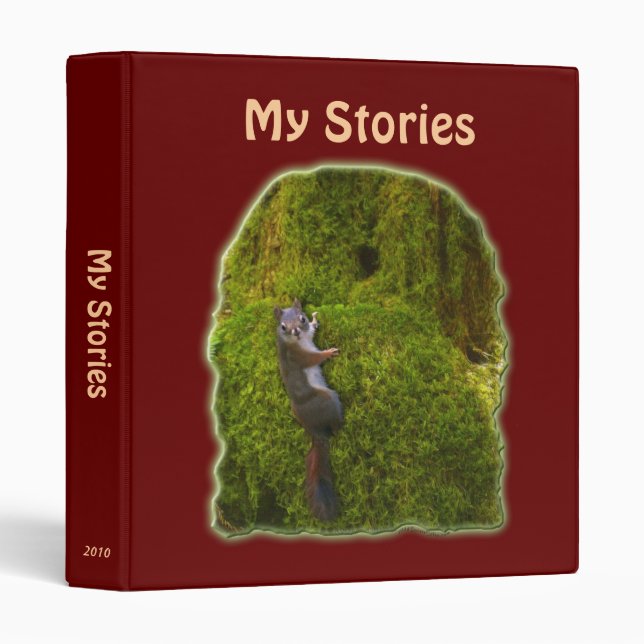 MY STORIES Writer's Compendium Binder (Front/Spine)