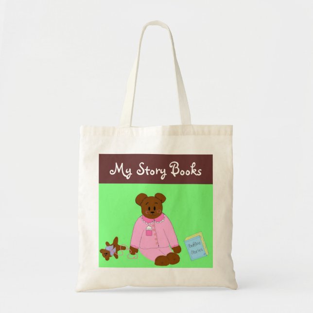 My Story Books Tote Bag (Front)