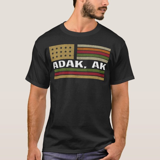 My Story is begins in ADAK AK T-Shirt (Front)