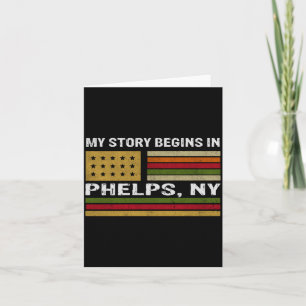 My Story Is Begins In Phelps Ny _1  Card