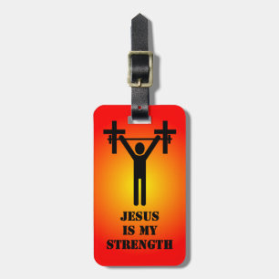 My Strength Luggage Tag