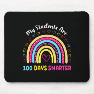 My Students Are 100 Days Smarter 100th Day Of Scho Mouse Pad
