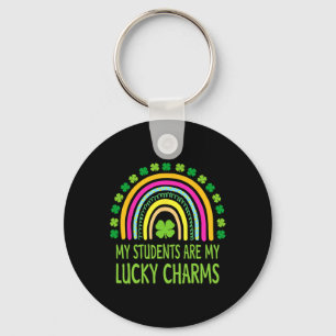 My Students Are My Lucky Charms Teacher St Patrick Keychain
