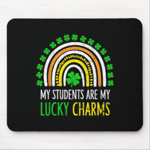 My Students Are My Lucky Charms Teacher St Patrick Mouse Pad